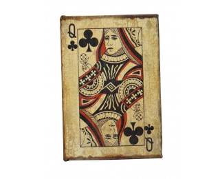 obrázek Krabička s pokerovými kartami dáma