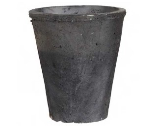 obrázek Terakotový květináč antracitový