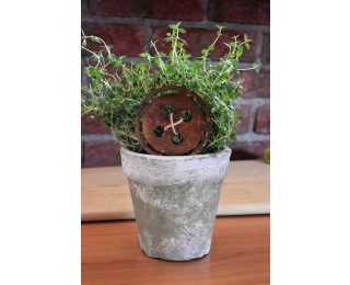 obrázek dekorační knoflík 9 cm