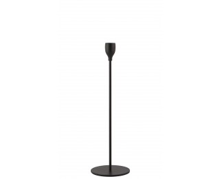 obrázek svícen černý kovový 33 cm