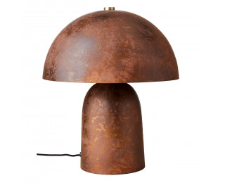 obrázek Stolní lampa vintage rezavá hřib