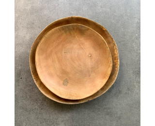 obrázek talíř z mangového dřeva dezertní 20,5 cm