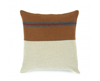 obrázek Lněný povlak na polštář Highland Stripe leather 50x50 cm 