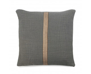 obrázek Lněný povlak na polštář Jasper Charcoal 50x50 cm len vlna